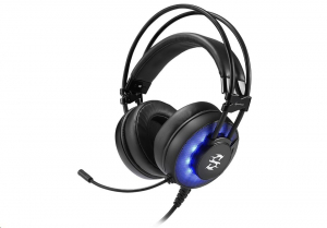 Sharkoon Skiller SGH2 mikrofonos fejhallgató fekete (4044951019984)