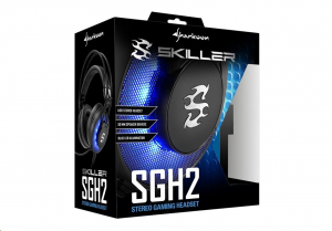 Sharkoon Skiller SGH2 mikrofonos fejhallgató fekete (4044951019984)