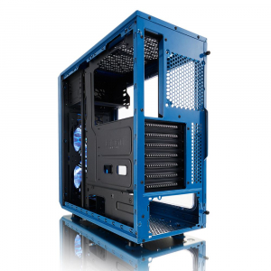 Fractal Design Focus G Petrol Blue táp nélküli ablakos ház kék (FD-CA-FOCUS-BU-W)