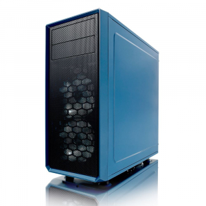 Fractal Design Focus G Petrol Blue táp nélküli ablakos ház kék (FD-CA-FOCUS-BU-W)