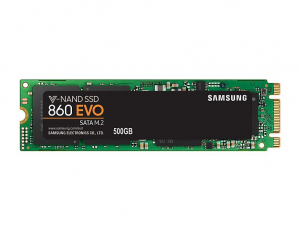 500GB Samsung 860 EVO M.2 SSD meghajtó (MZ-N6E500BW)