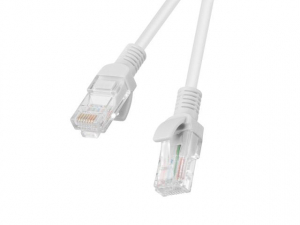 Lanberg Patchcord RJ45 CAT5e UTP kábel 0.25m szürke (PCU5-10CC-0025-S)