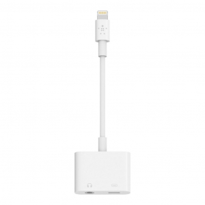 Belkin 3.5 mm Audio + Charge Rockstar adapter (F8J212btWHT)
