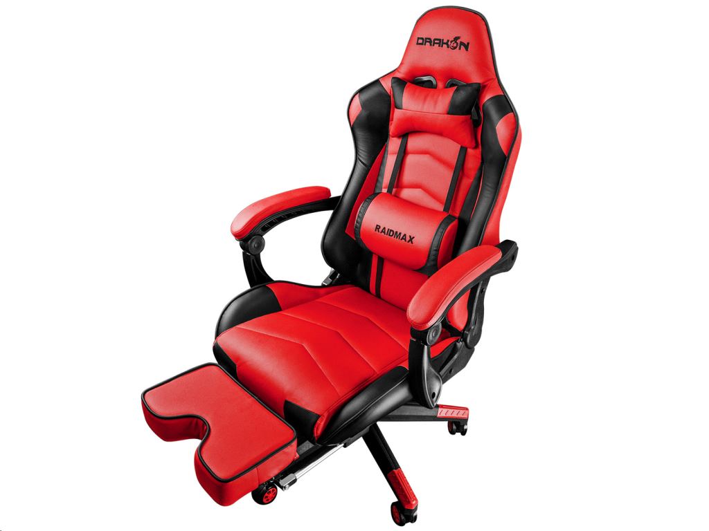 Raidmax gaming szék fekete-piros (DK709RD)