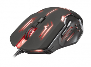 Trust GXT 108 Rava optikai Gaming egér fekete USB (22090)