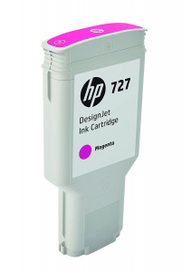 HP 727 300 ml-es DesignJet tintapatron b&iacute;bor (F9J77A)