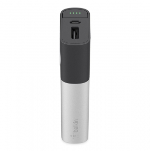 Belkin Valet Charger Power Bank 6700mAh + Apple Watch töltő ezüst-fekete (F8J201btSLV)