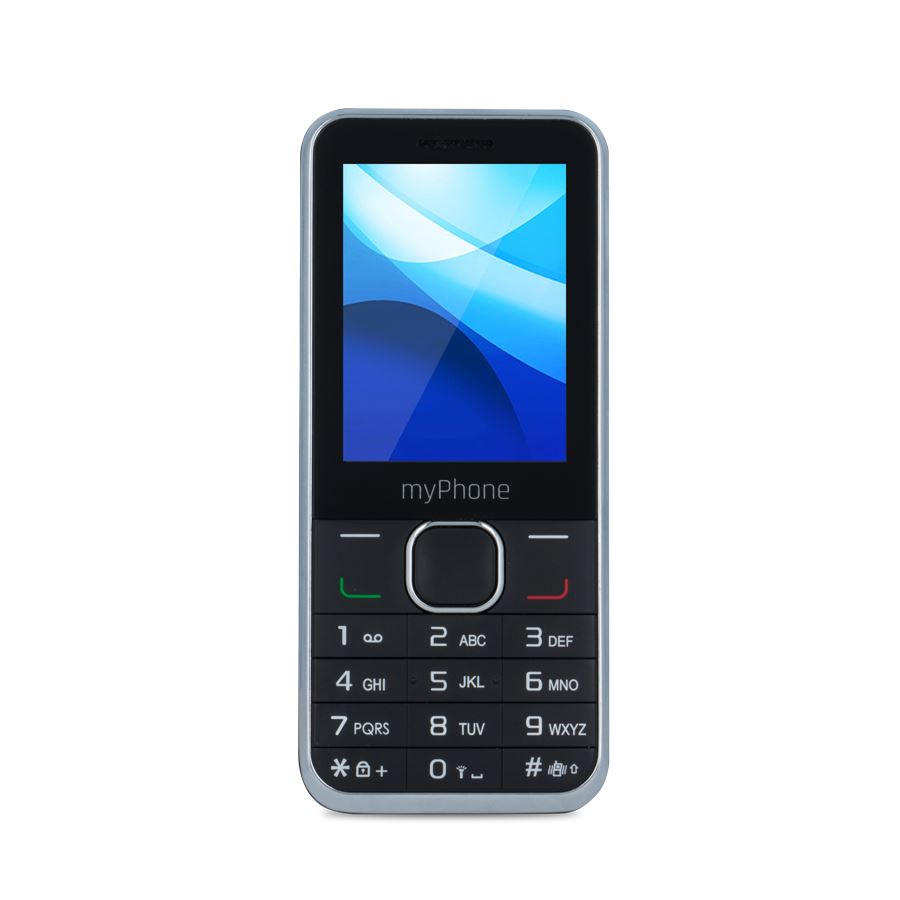 myPhone Classic + Dual-Sim mobiltelefon fekete