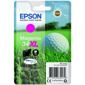 Epson C13T34734010 34XL DURABrite Ultra tintapatron magenta