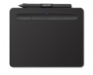 Wacom Intuos S digitális rajztábla fekete (CTL-4100K-N)