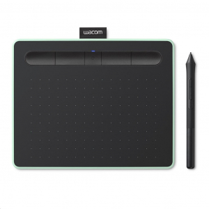 Wacom Intuos S Bluetooth digitális rajztábla fekete-pisztácia (CTL-4100WLE-N)