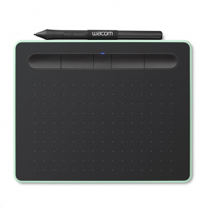 Wacom Intuos M Bluetooth digitális rajztábla fekete-pisztácia (CTL-6100WLE-N)