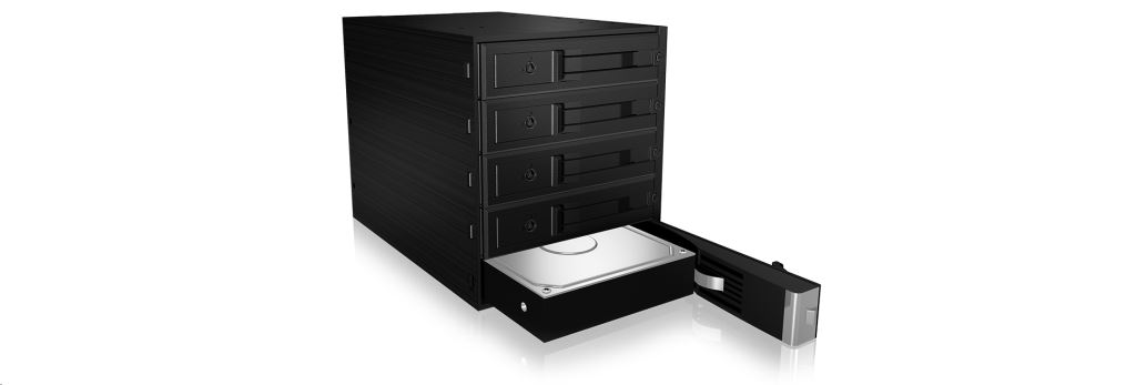 Raidsonic Icy Box 4x3.5" SSD/HDD beépíthető rack  (IB-565SSK)