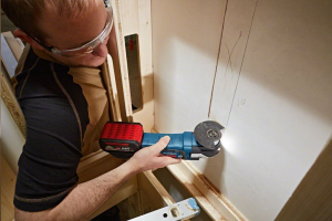 Bosch GOP 18V-28 akkus multifunkcionális szerszám, L-Boxx-ban (06018B6003)