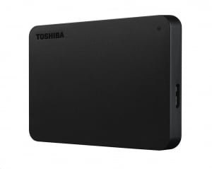 1TB Toshiba 2.5" Canvio Basics külső winchester USB 3.0 fekete (HDTB410EK3AA)