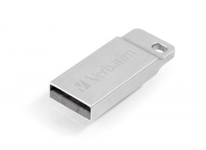 Pen Drive 32GB Verbatim Exclusive Metal USB 2.0 ezüst (98749)