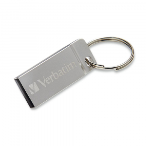 Pen Drive 32GB Verbatim Exclusive Metal USB 2.0 ezüst (98749)