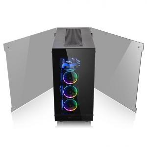 Thermaltake View 91 Tempered Glass RGB Edition táp nélküli ablakos ház fekete (CA-1I9-00F1WN-00)