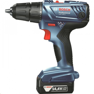 Bosch GSR 140-LI akkus fúrócsavarozó 2x 1,5 Ah akkumulátor, koffer (06019F8000)