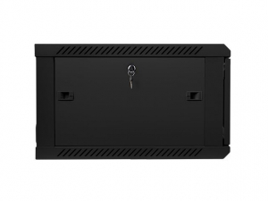 Lanberg 6U 19" fali rack szekrény 600x600mm fekete (WF01-6606-10B)