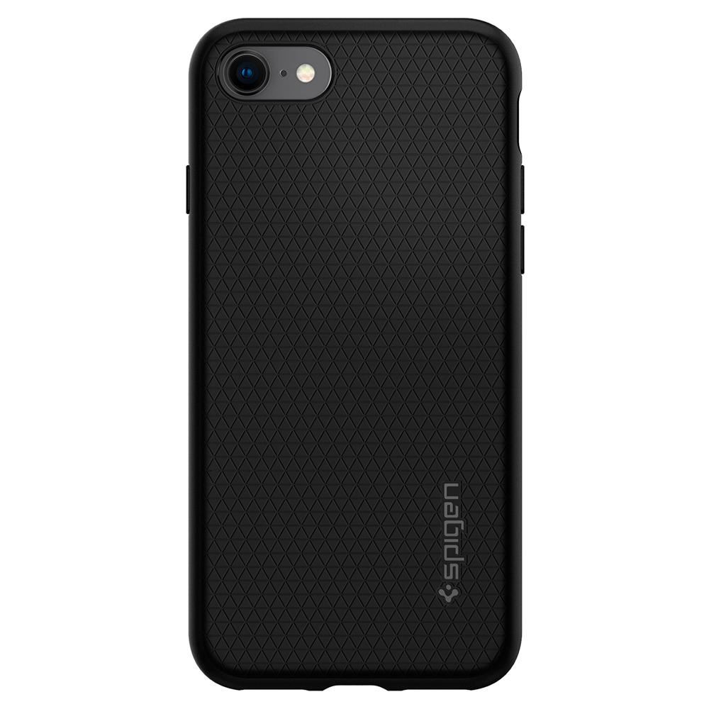 Spigen Liquid Air Armor Apple iPhone 8 hátlaptok fekete (042CS20511)