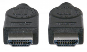 Manhattan High Speed HDMI Ethernet kábel 3m fekete (323222)