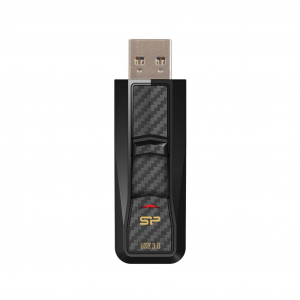 Pen Drive 128GB Silicon Power Blaze B50 fekete USB 3.0 (SP128GBUF3B50V1K)