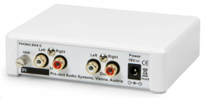 Pro-Ject Phono Box E - Phono előerős&iacute;tő fekete (9120050436350)