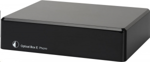 Pro-Ject Optical Box E Phono - Phono előerősítő és A/D konverter fekete  (9120071657673)