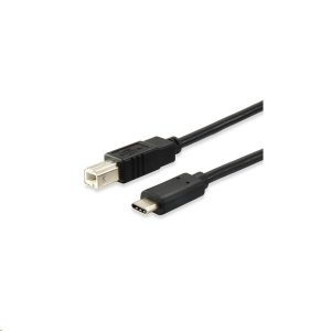 Equip 12888207 USB-C -> USB-B 2.0 kábel, apa/apa, 1m