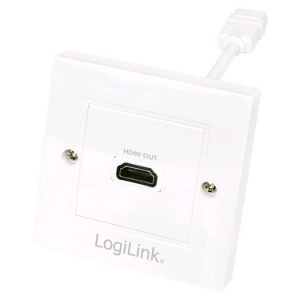 LogiLink HDMI fali lemez 1x HDMI anya (AH0014)