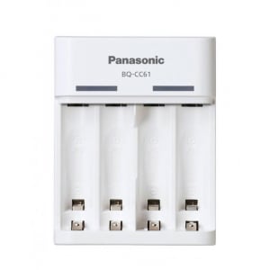 Panasonic BQ-CC61USB AA / AAA akkumlátor töltő  (BQ-CC61USB)