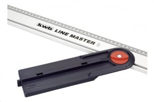 KWB LINE MASTER PROFI univerzális vezetőléc szög segéd 30°-150° (784300)