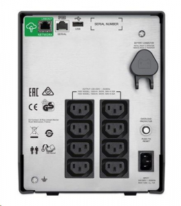 APC Smart-UPS 1500VA SmartConnect szünetmentes tápegység USB (SMC1500IC)