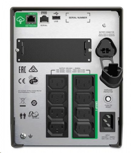 APC Smart-UPS 1500VA SmartConnect szünetmentes tápegység USB (SMT1500IC)