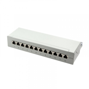 LogiLink Patch Panel 12 Port STP CAT6a &aacute;rny&eacute;kolt sz&uuml;rke (NP0019)