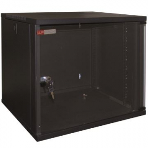 WP RWA SERIES 6U 19" fali Rack szekrény 540x450 fekete (WPN-RWA-06604-B)