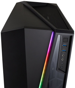 Corsair Carbide Series SPEC-OMEGA RGB Tempered Glass táp nélküli ablakos ház fekete (CC-9011140-WW)