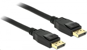 DeLock 83805 Displayport 1.2 apa > Displayport apa 1m fekete