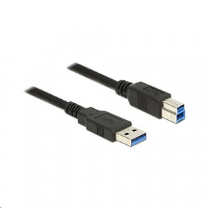 Delock 85067 USB 3.0 Type-A > USB 3.0 Type-B kábel, 1.5m, fekete