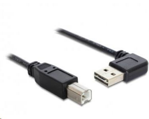 Delock 85167 EASY-USB A 2.0 ívelt bal / jobb >USB 2.0 B kábel, 0.5 m