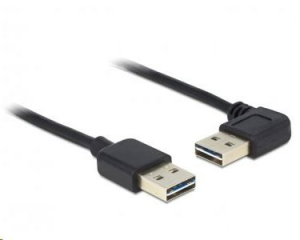 Delock 85176 EASY-USB A 2.0 ívelt bal / jobb > EASY-USB 2.0 A hosszabbító kábel, 0.5 m