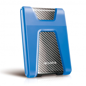 2TB 2.5" ADATA HD650 külső winchester fekete-kék (AHD650-2TU31-CBL)