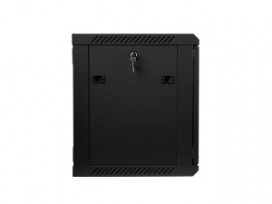 Lanberg 9U 19" fali rack szekrény 600x450mm fekete (WF01-6409-10B)