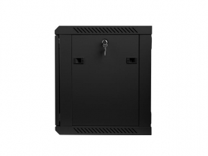 Lanberg 9U 19" fali rack szekrény 600x450mm fekete (WF01-6409-10B)