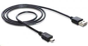 Delock 83365 USB 2.0 -A apa > USB 2.0 mini apa kábel 5 m