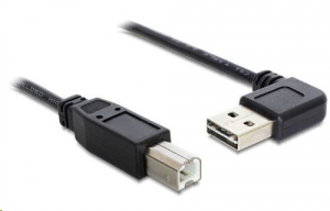 Delock 83376 EASY-USB USB 2.0 -A hajlított apa > USB 2.0-B apa kábel 3 m