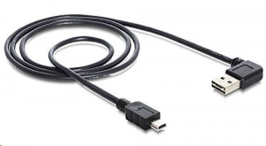 Delock 83380 USB 2.0 -A apa hajlított > USB 2.0 mini apa kábel 3 m