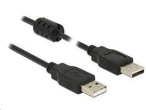 Delock 84888 USB 2.0 A > USB 2.0 A összekötő kábel, 0,5 m, fekete