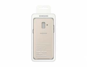 Samsung Galaxy A6 Dual Layer tok aranyszínű (EF-PA600CFEGWW)
